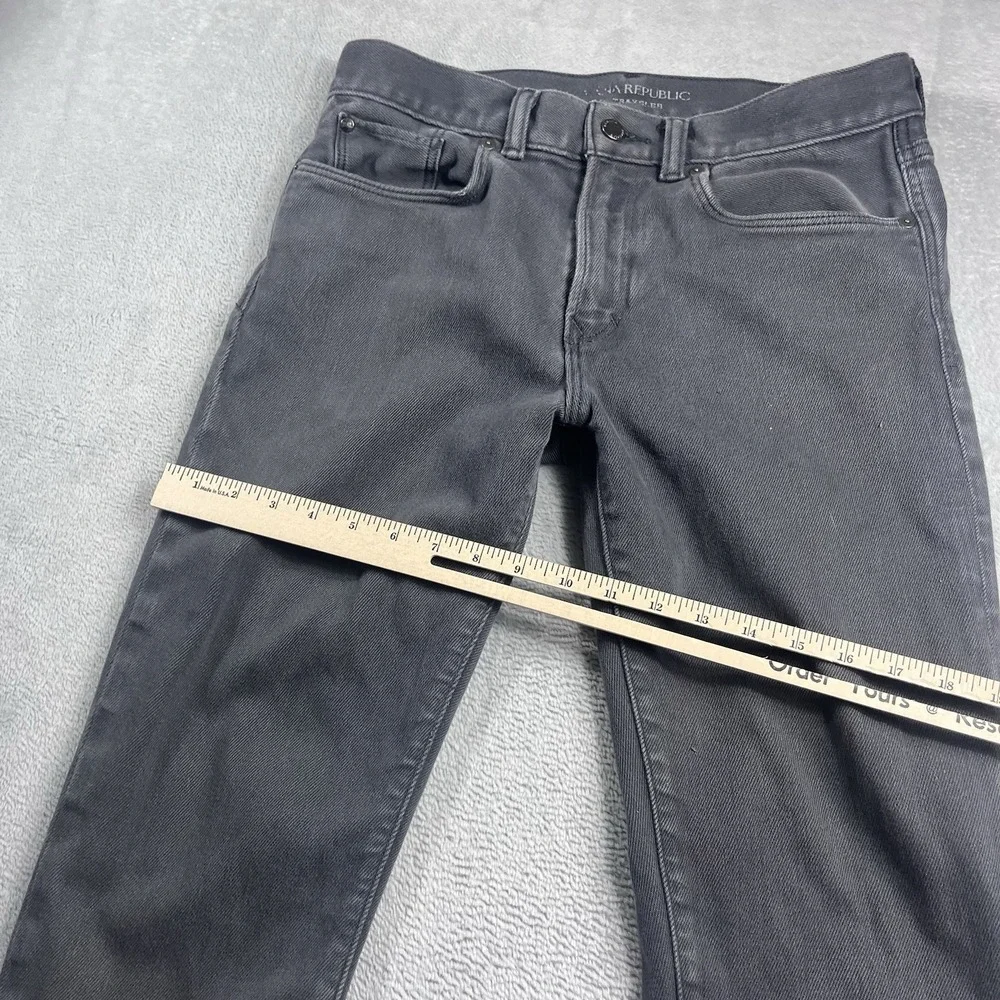 Banana Republic Traveler Jean 31x30‎ Slim Fit Mens Denim Pants Gray